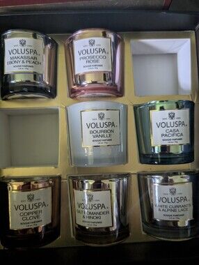 Voluspa Assorted Votive Candle Set - 1.8oz